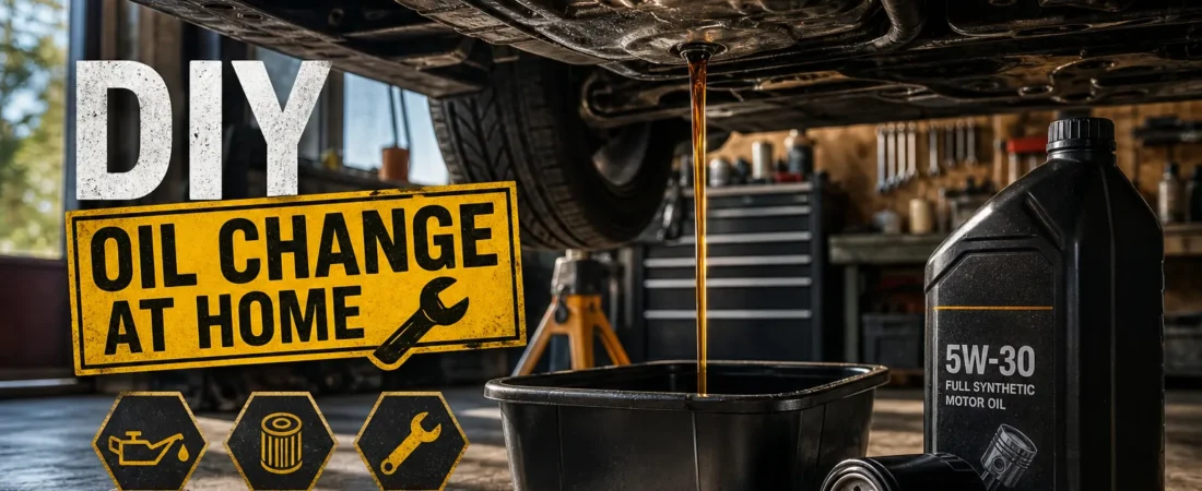 DIY oil change at home: a beginner’s complete guide